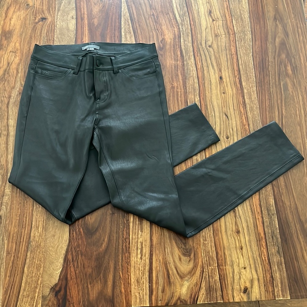 Vince Women's 100% Leather Pants Size 6